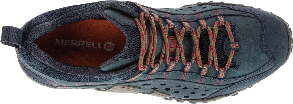 Merrell Intercept Mens Walking Shoes - Blue - Image 4