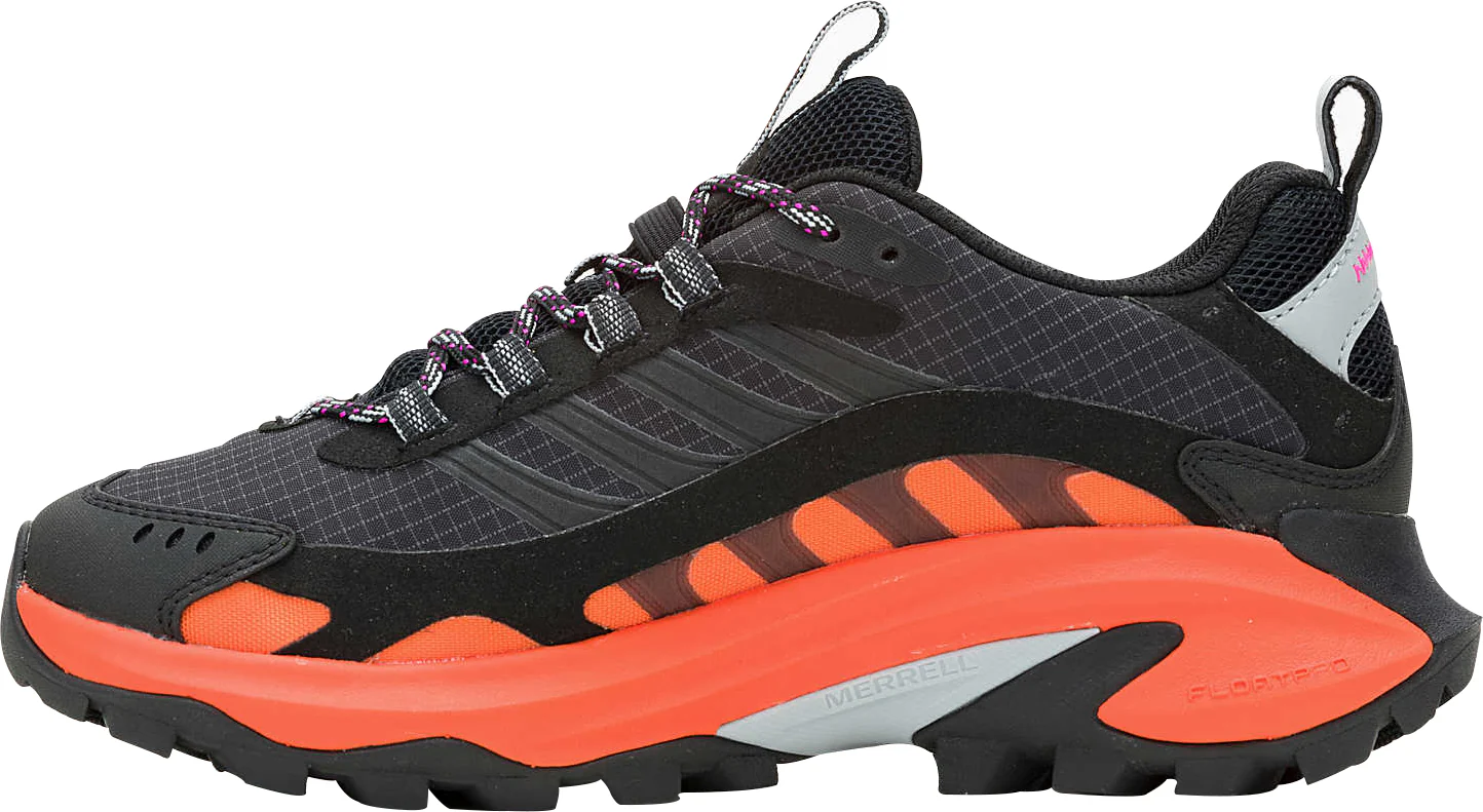 Merrell Moab Speed 2 GORE-TEX Womens Walking Shoes - Black - Image 3
