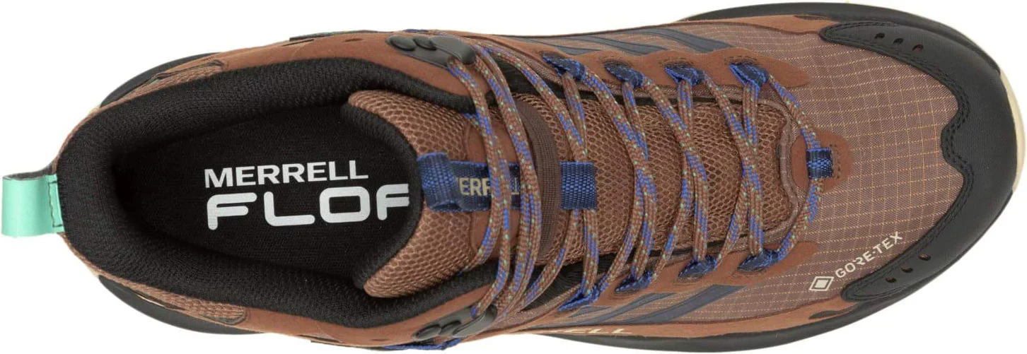 Merrell Moab Speed 2 Mid GORE-TEX Mens Walking Boots - Brown - Image 4
