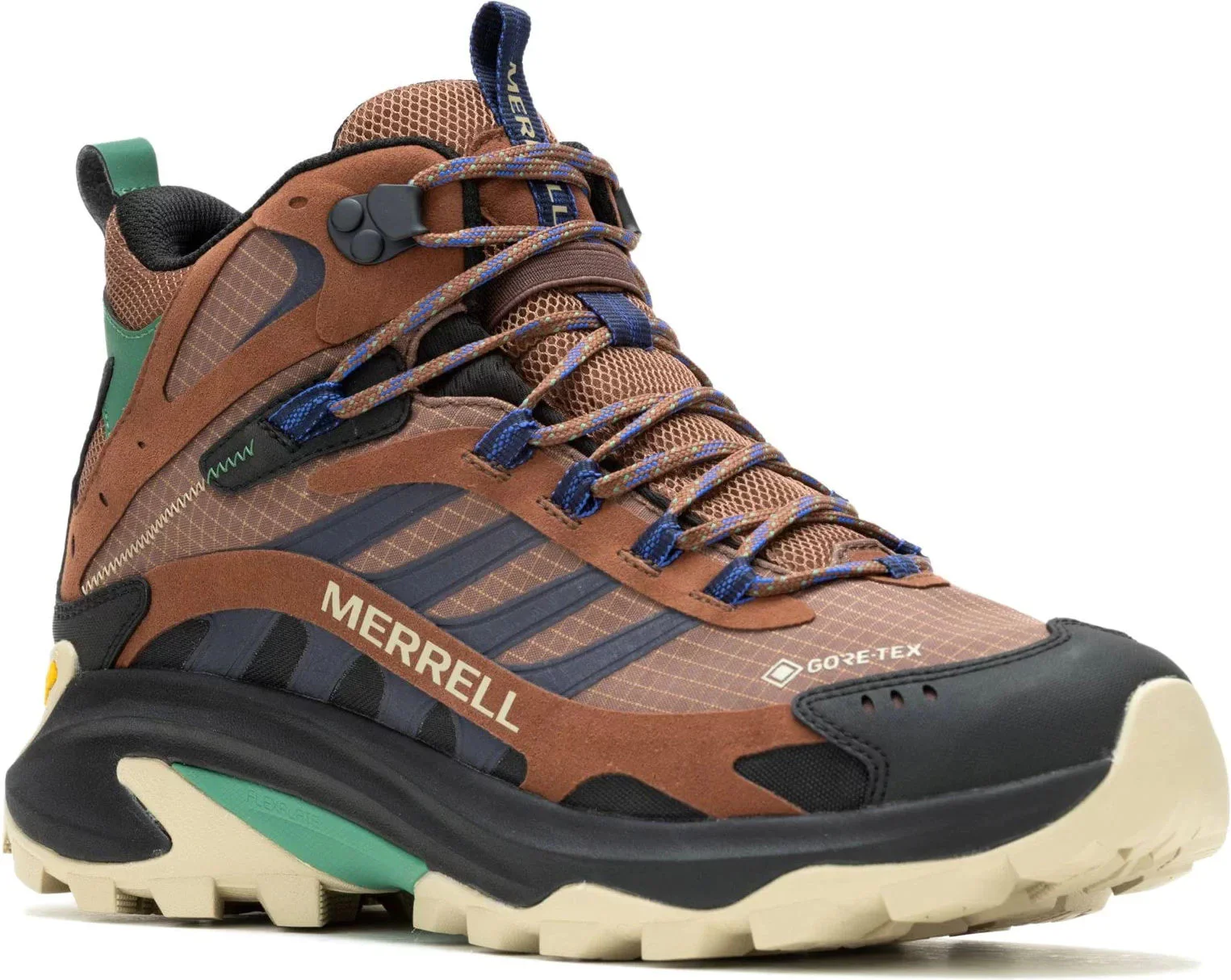 Merrell Moab Speed 2 Mid GORE-TEX Mens Walking Boots - Brown - Image 6