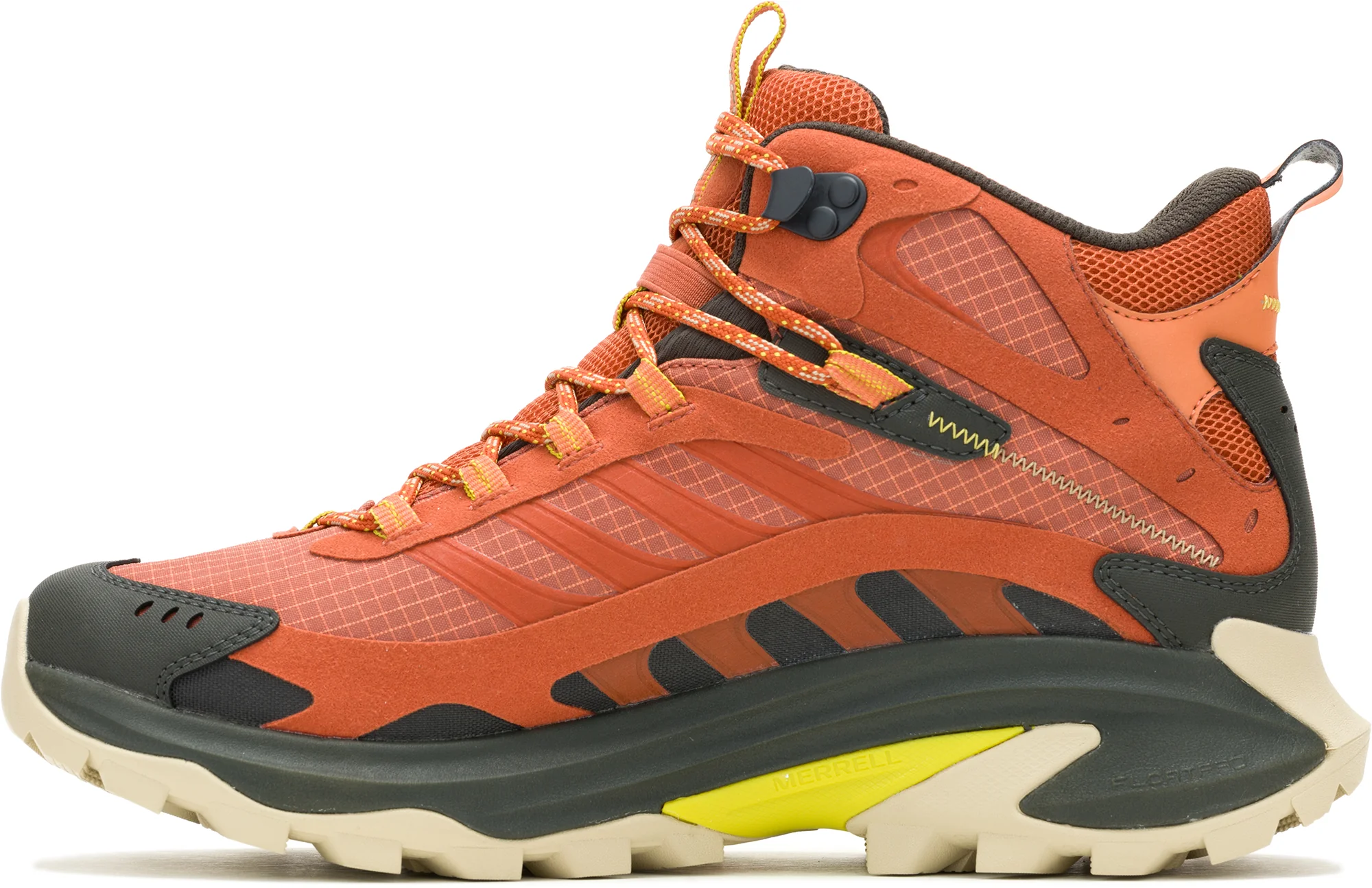 Merrell Moab Speed 2 Mid GORE-TEX Mens Walking Boots - Orange - Image 3