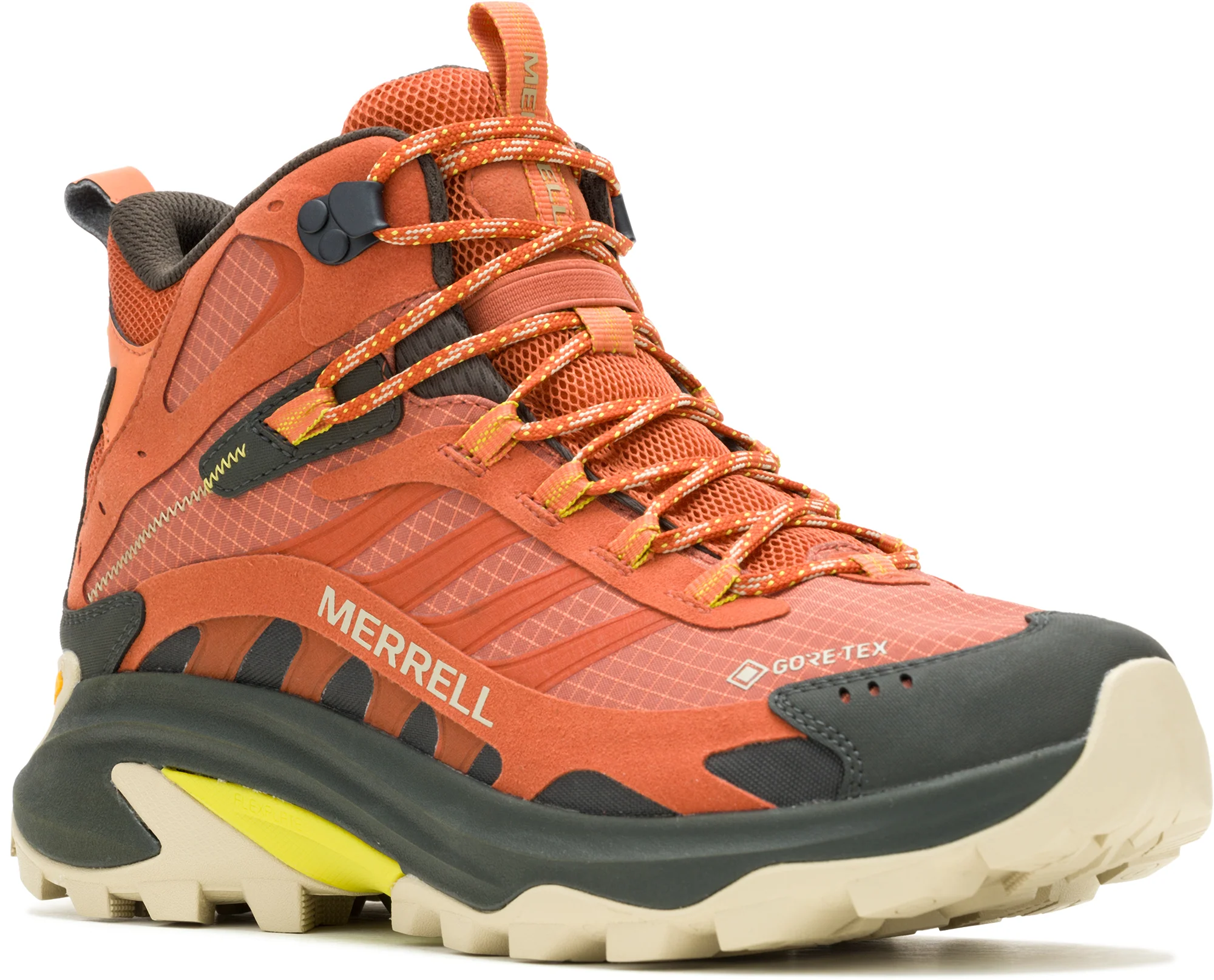Merrell Moab Speed 2 Mid GORE-TEX Mens Walking Boots - Orange - Image 6