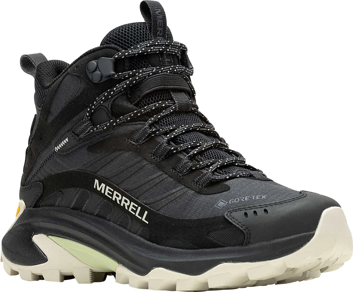 Merrell Moab Speed 2 Mid GORE-TEX Womens Walking Boots - Black - Image 6
