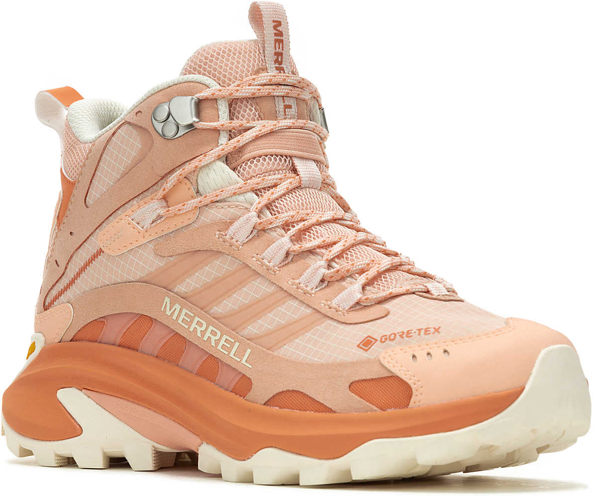 Merrell Moab Speed 2 Mid GORE-TEX Womens Walking Boots - Orange - Image 6