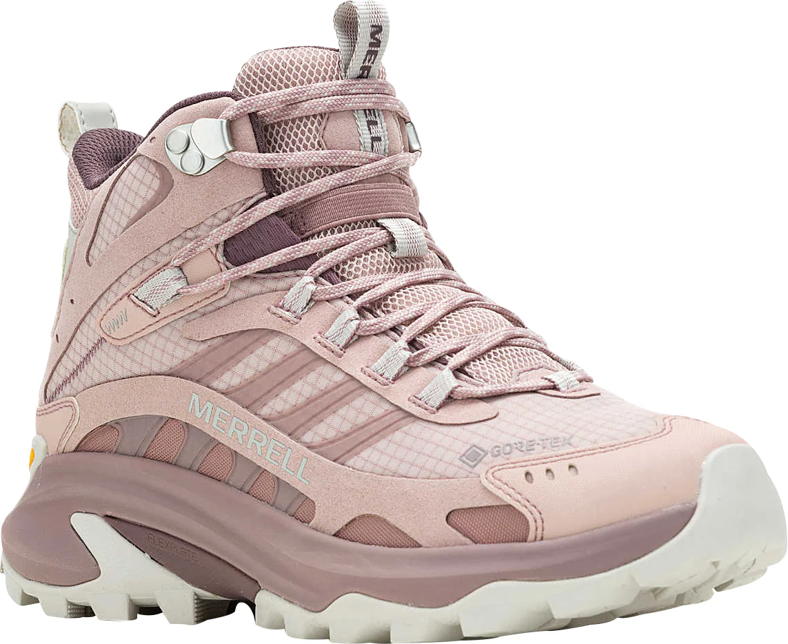 Merrell Moab Speed 2 Mid GORE-TEX Womens Walking Boots - Pink - Image 6