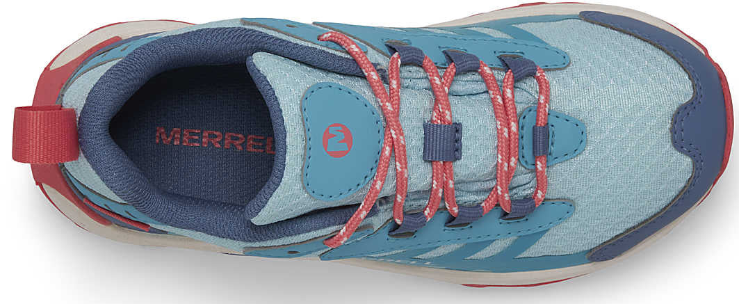 Merrell Moab Speed 2 Waterproof Junior Walking Shoes - Blue - Image 3