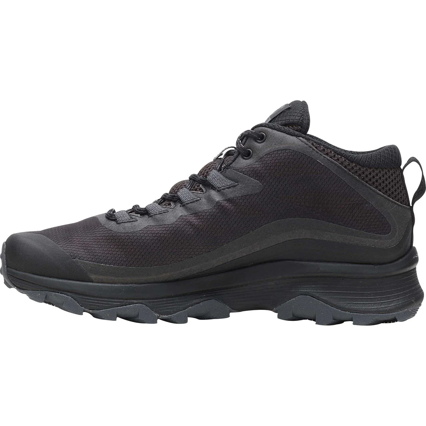 Merrell Moab Speed Mid GORE-TEX Womens Walking Boots - Black - Image 3