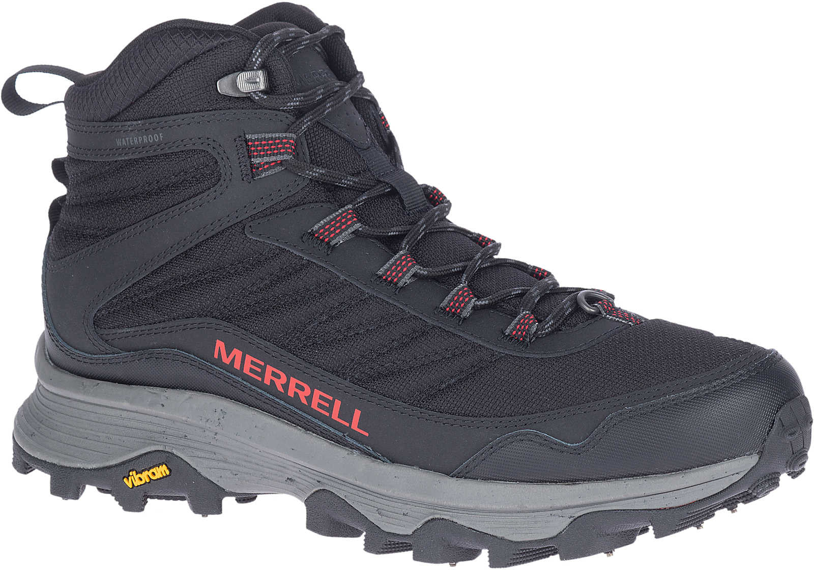 Merrell Moab Speed Thermo Spike Mid Waterproof Mens Walking Boots - Black - Image 6