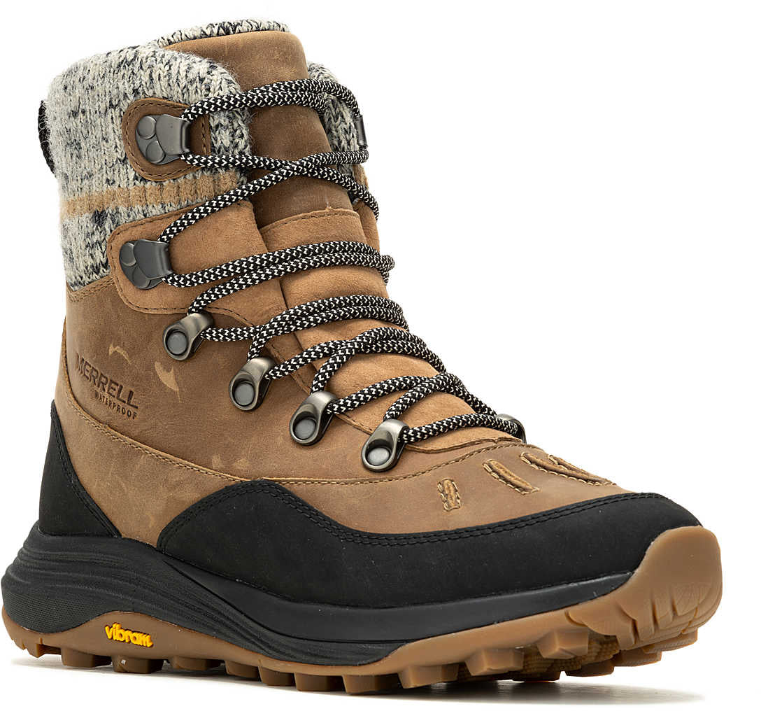 Merrell Siren 4 Thermo Mid Zip Waterproof Womens Walking Boots - Brown - Image 6