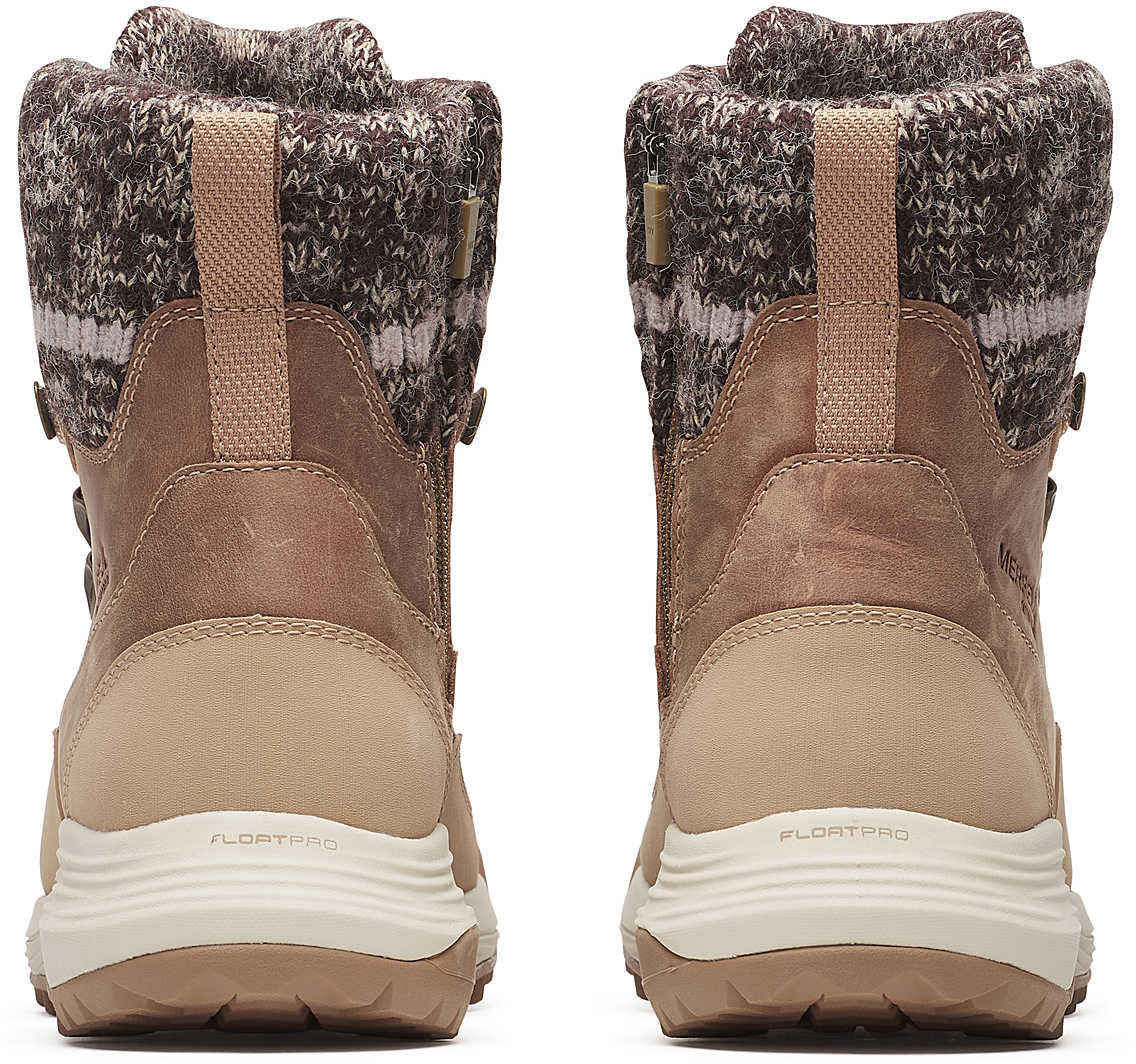 Merrell Siren 4 Thermo Mid Zip Waterproof Womens Walking Boots - Brown - Image 5