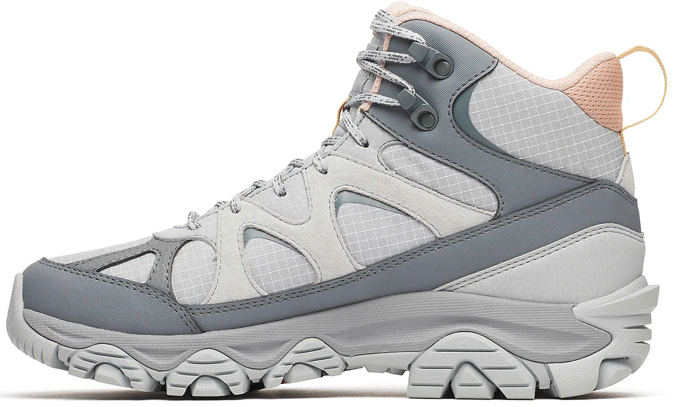 Merrell Thermo Snow Grip Mid Waterproof Womens Walking Boots - Grey - Image 3