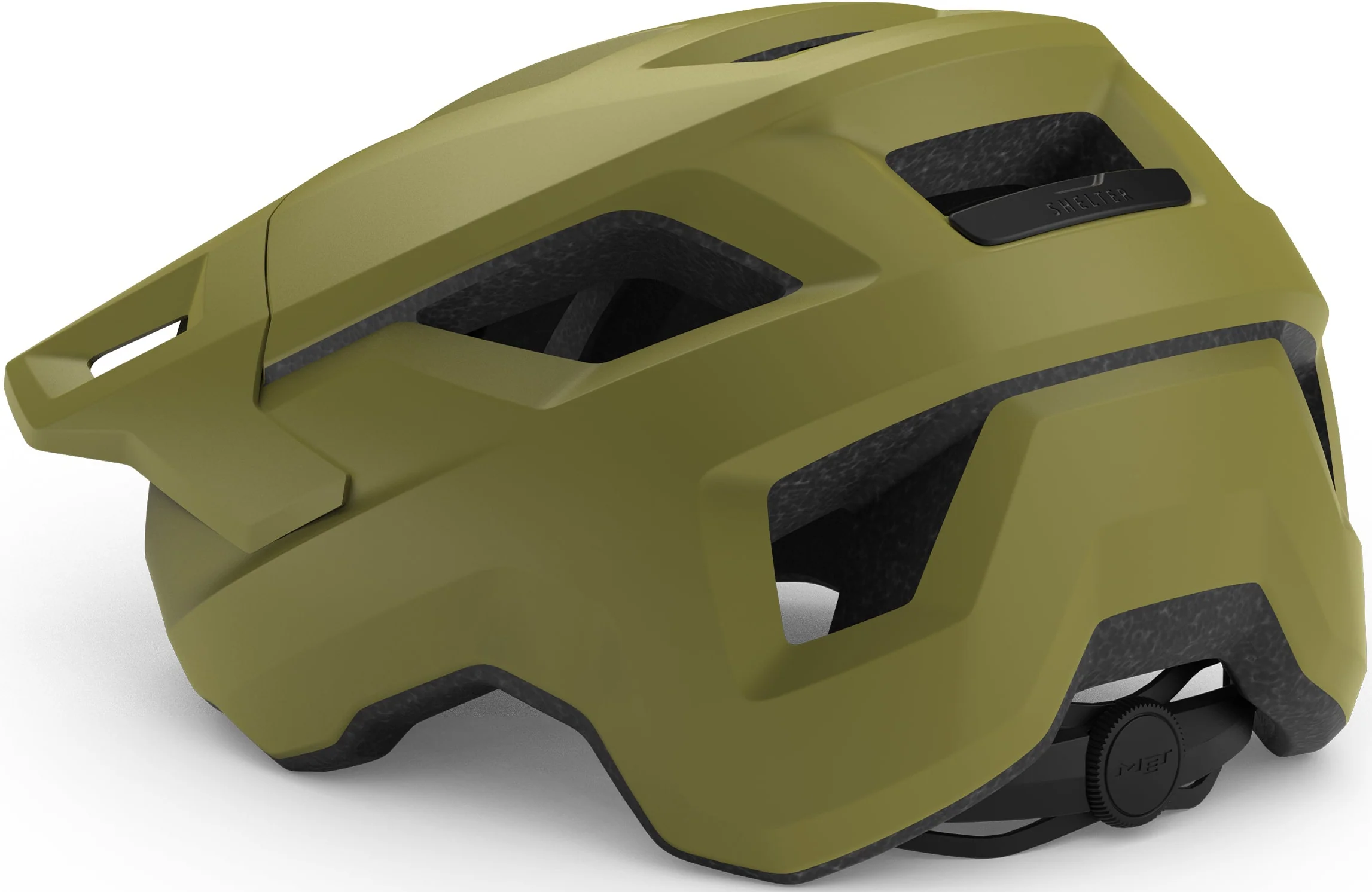 Met Shelter Mountain Bike Helmet - Olive - Image 4