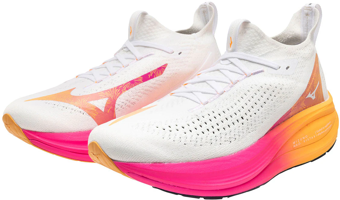 Mizuno Neo Vista 2 Running Shoes - White - Image 6