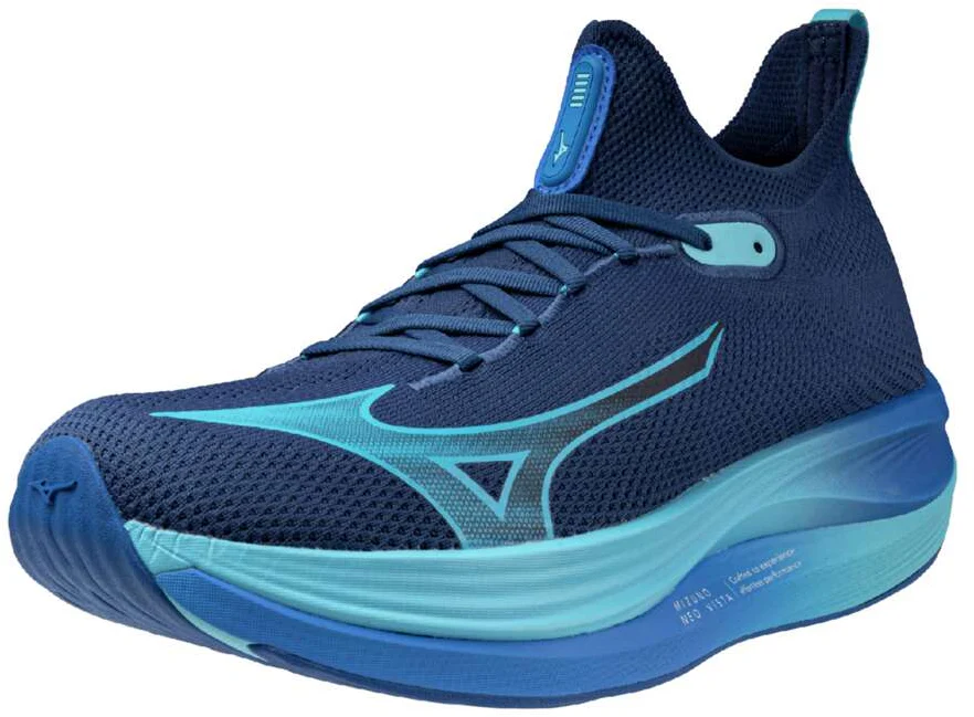 Mizuno Neo Vista Mens Running Shoes - Blue - Image 6
