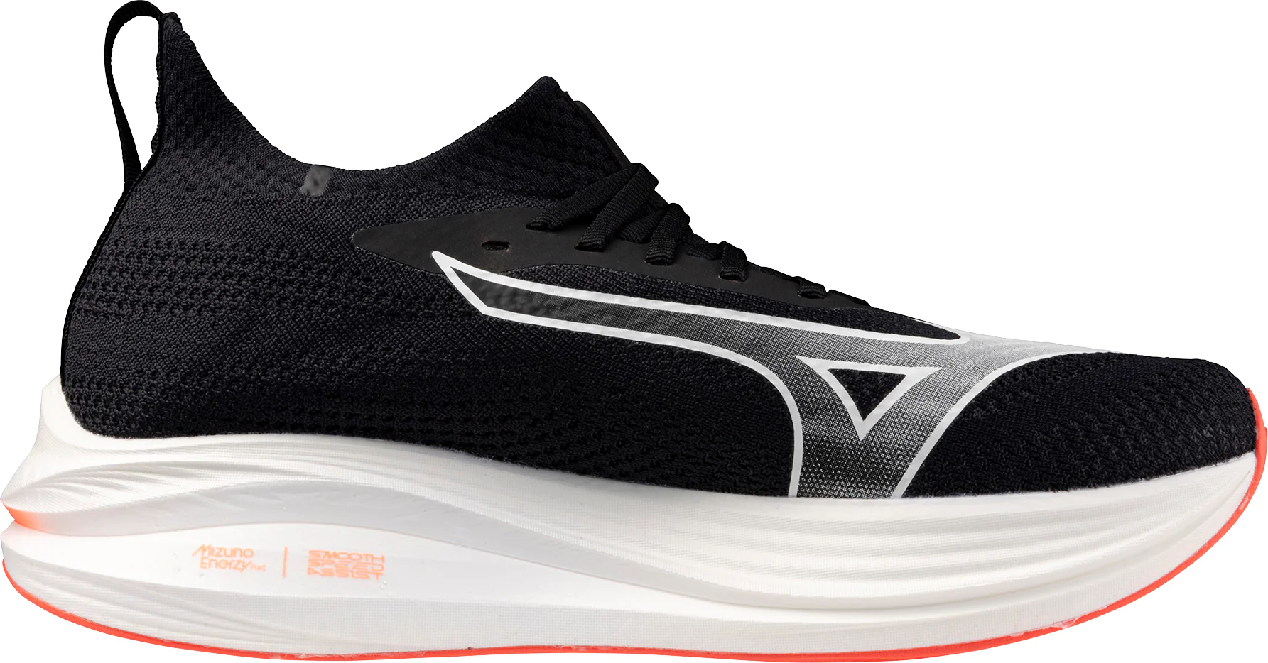 Mizuno Neo Zen Mens Running Shoes - Black - Image 3