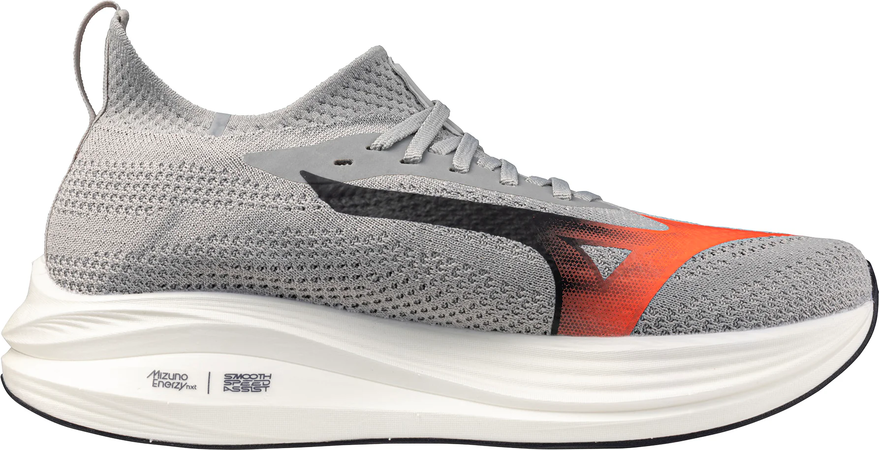 Mizuno Neo Zen Mens Running Shoes - Grey - Image 3