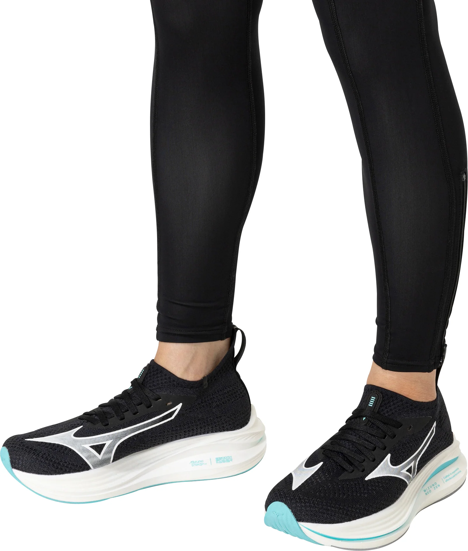Mizuno Neo Zen Womens Running Shoes - Black - Image 9