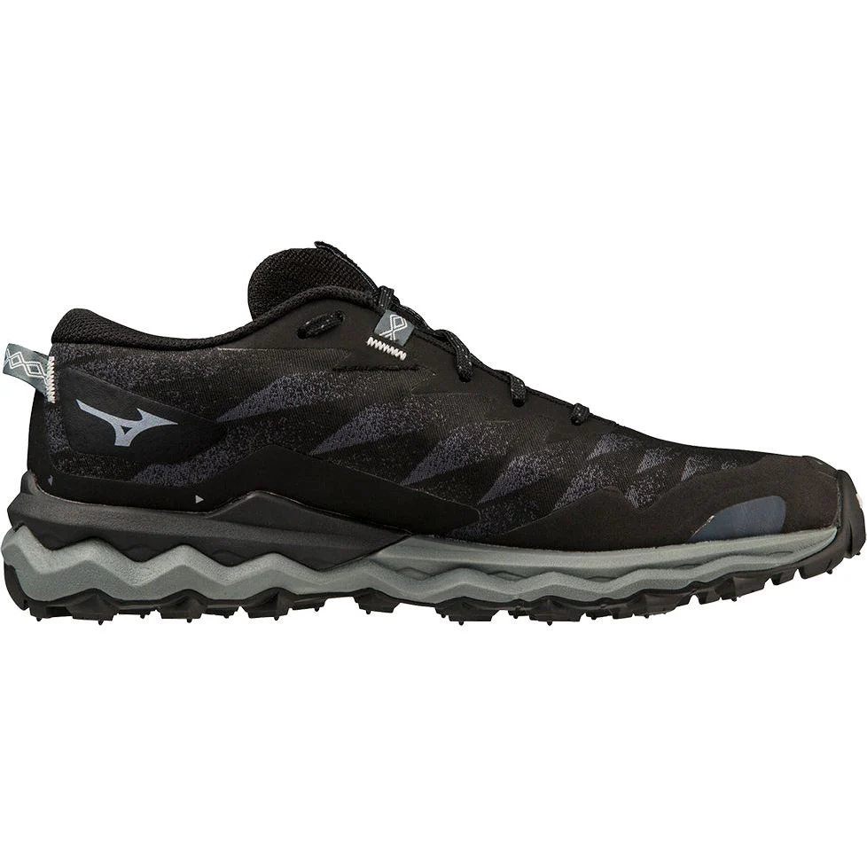 Mizuno Wave Daichi 7 GORE-TEX Womens Trail Running Shoes - Black - Image 3
