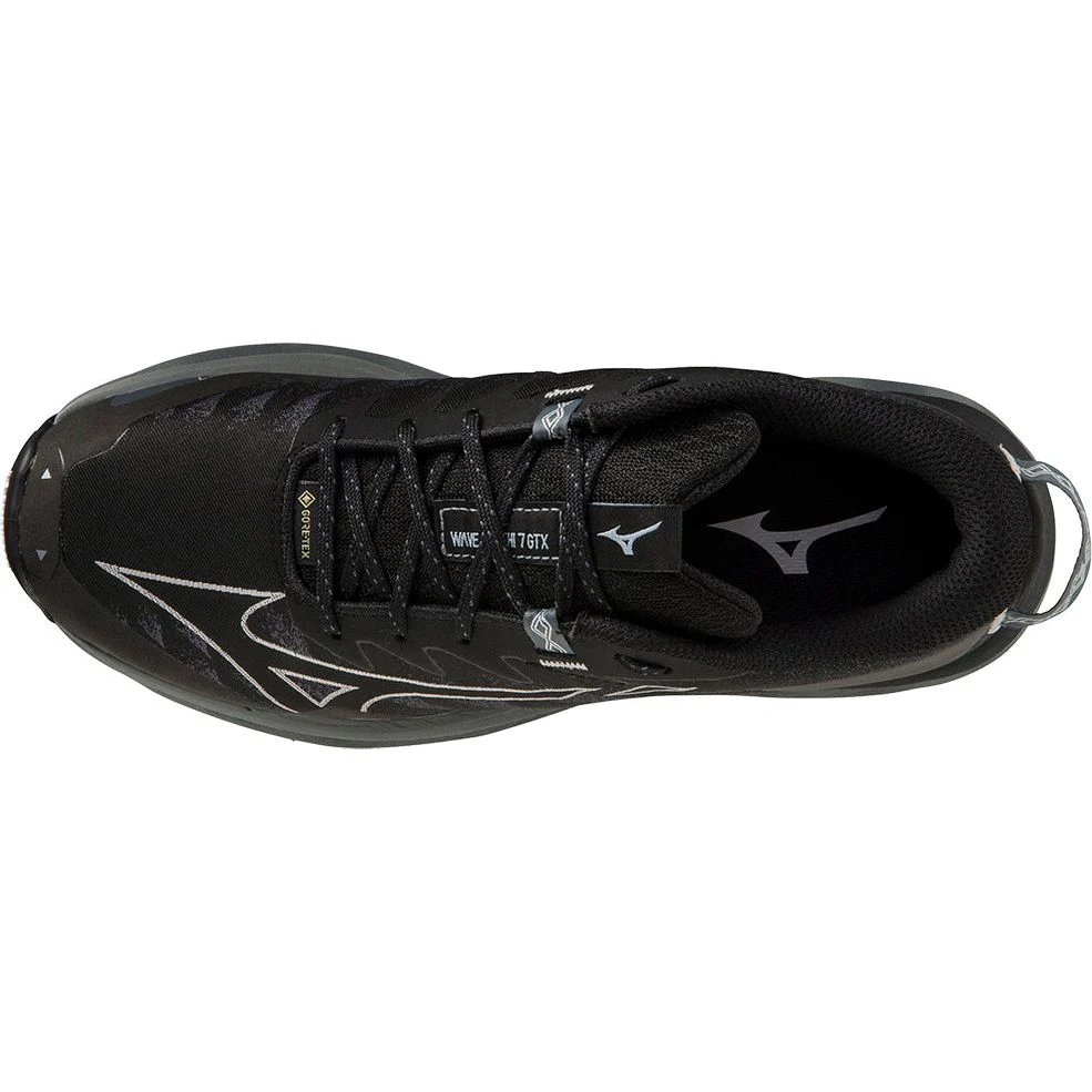 Mizuno Wave Daichi 7 GORE-TEX Womens Trail Running Shoes - Black - Image 4