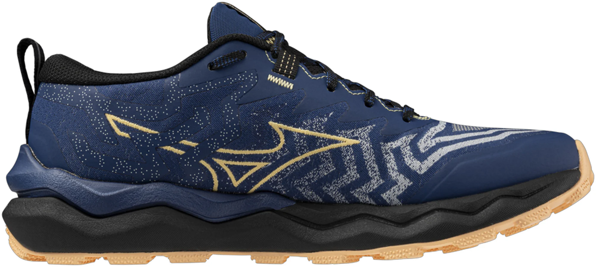 Mizuno Wave Daichi 8 Womens Trail Running Shoes - Blue - Image 3