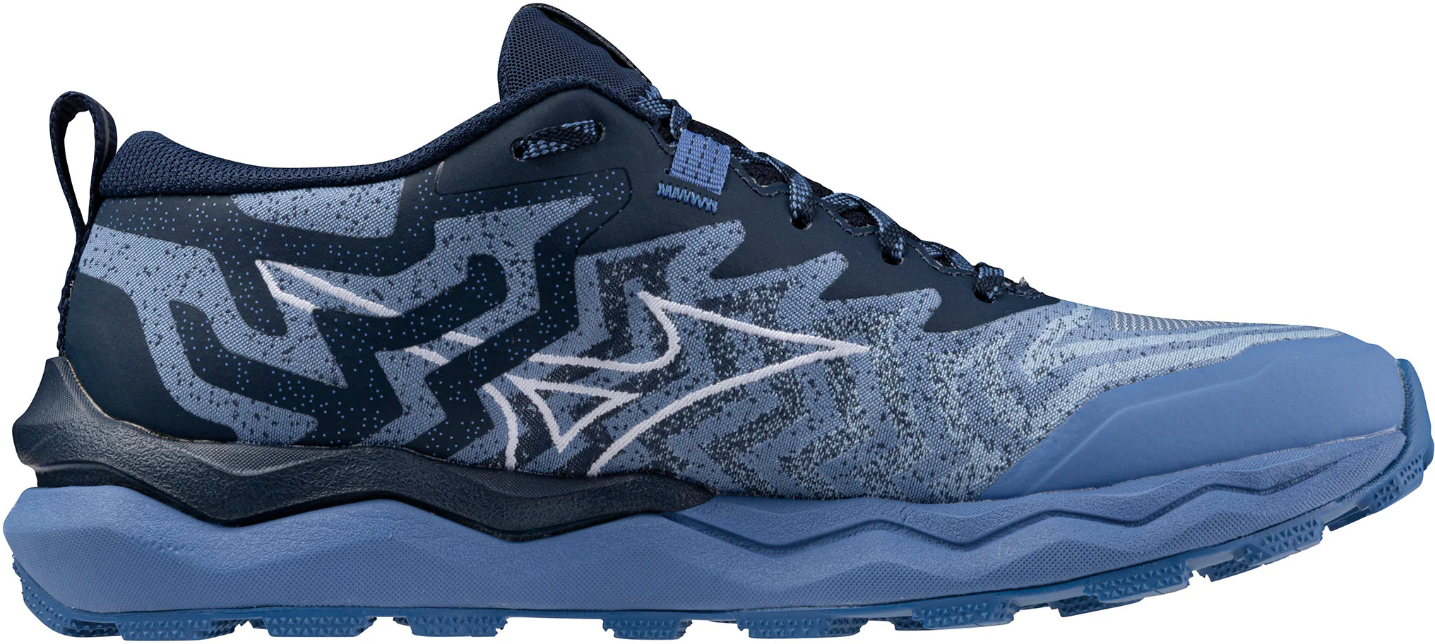 Mizuno Wave Daichi 8 Womens Trail Running Shoes - Blue - Image 3