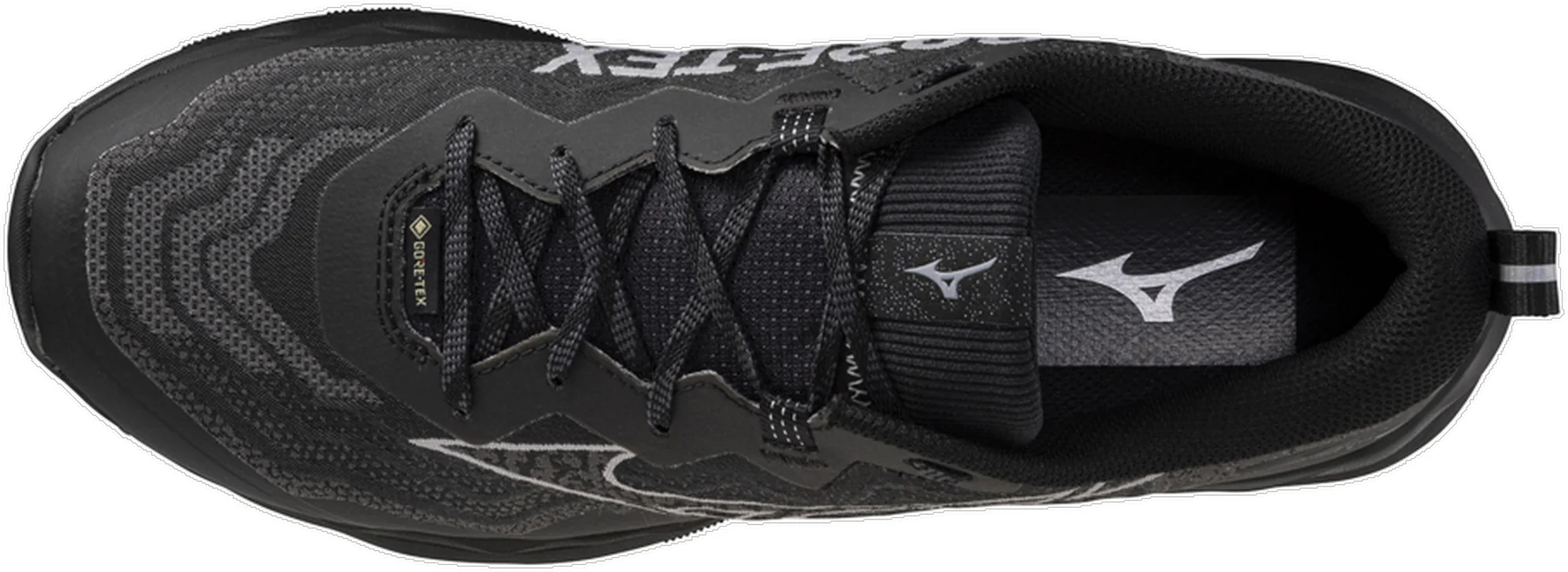 Mizuno Wave Daichi 9 GORE-TEX Mens Trail Running Shoes - Black - Image 4