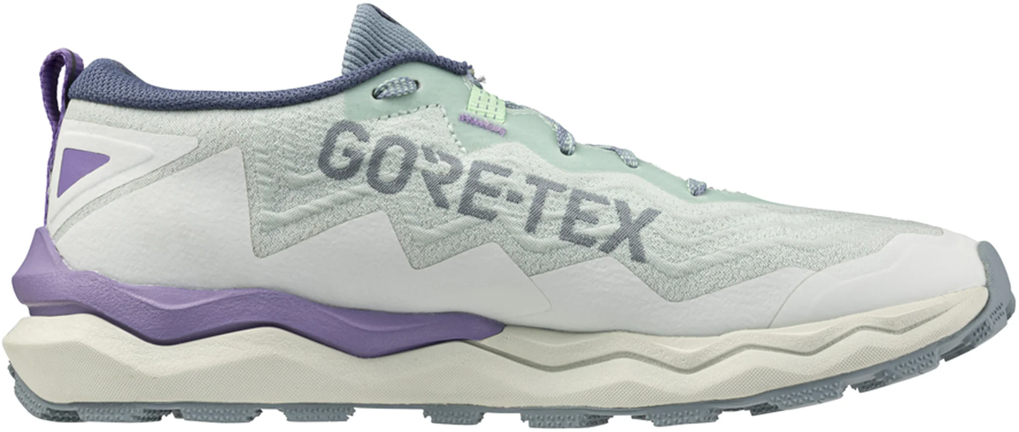 Mizuno Wave Daichi 9 GORE-TEX Womens Trail Running Shoes - White - Image 3