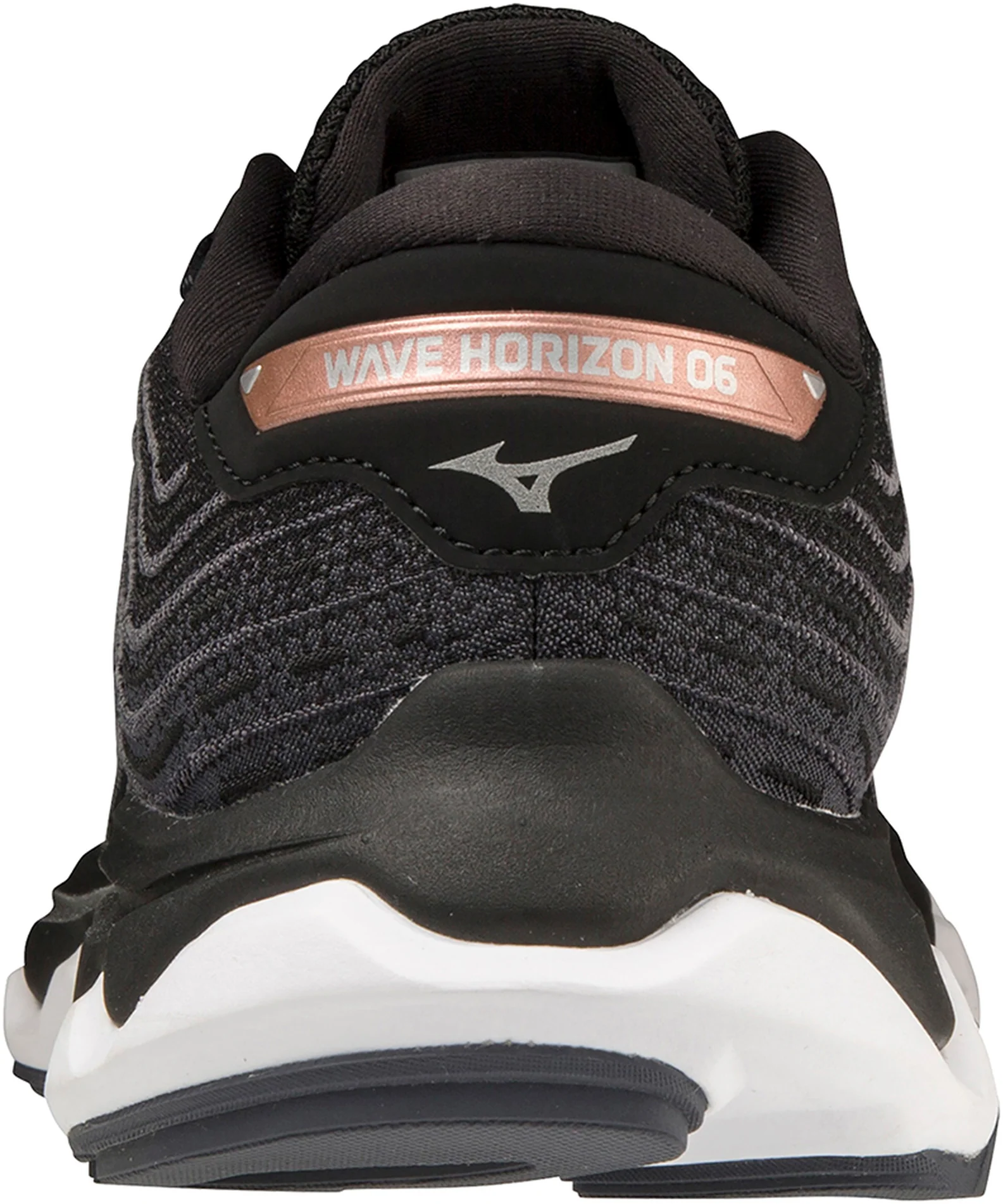 Mizuno Wave Horizon 6 Womens Running Shoes - Black - Image 5