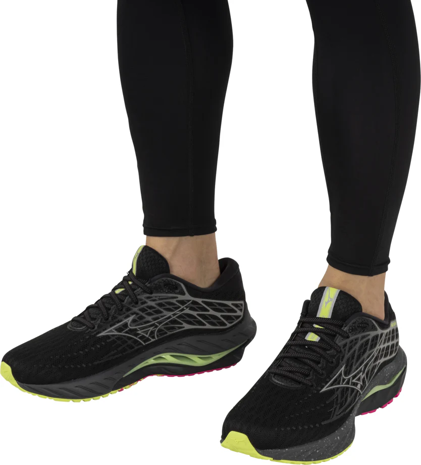 Mizuno Wave Inspire 20 Running Shoes - Black - Image 7