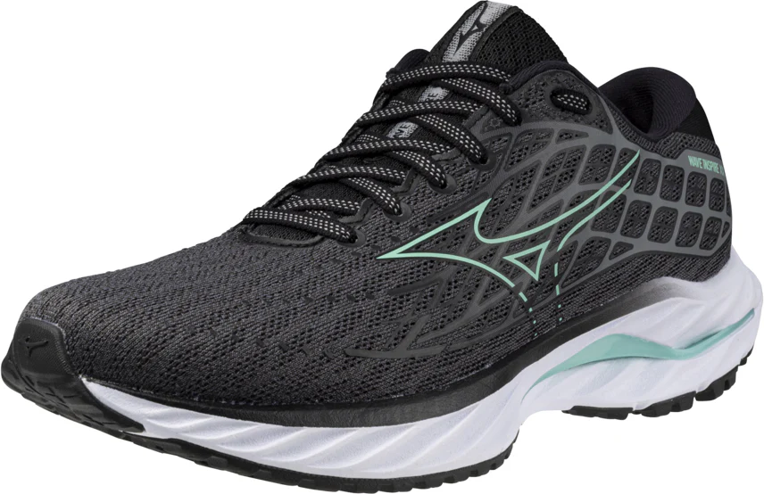 Mizuno Wave Inspire 20 Womens Running Shoes - Grey - Image 6