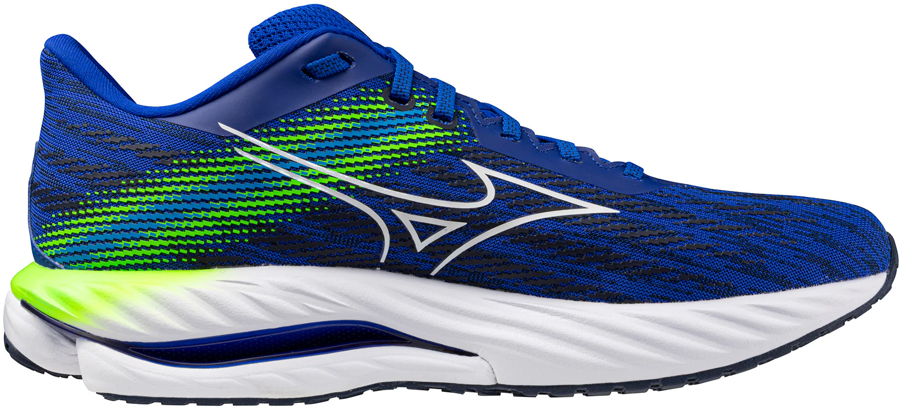 Mizuno Wave Inspire 21 Mens Running Shoes Blue - Image 3