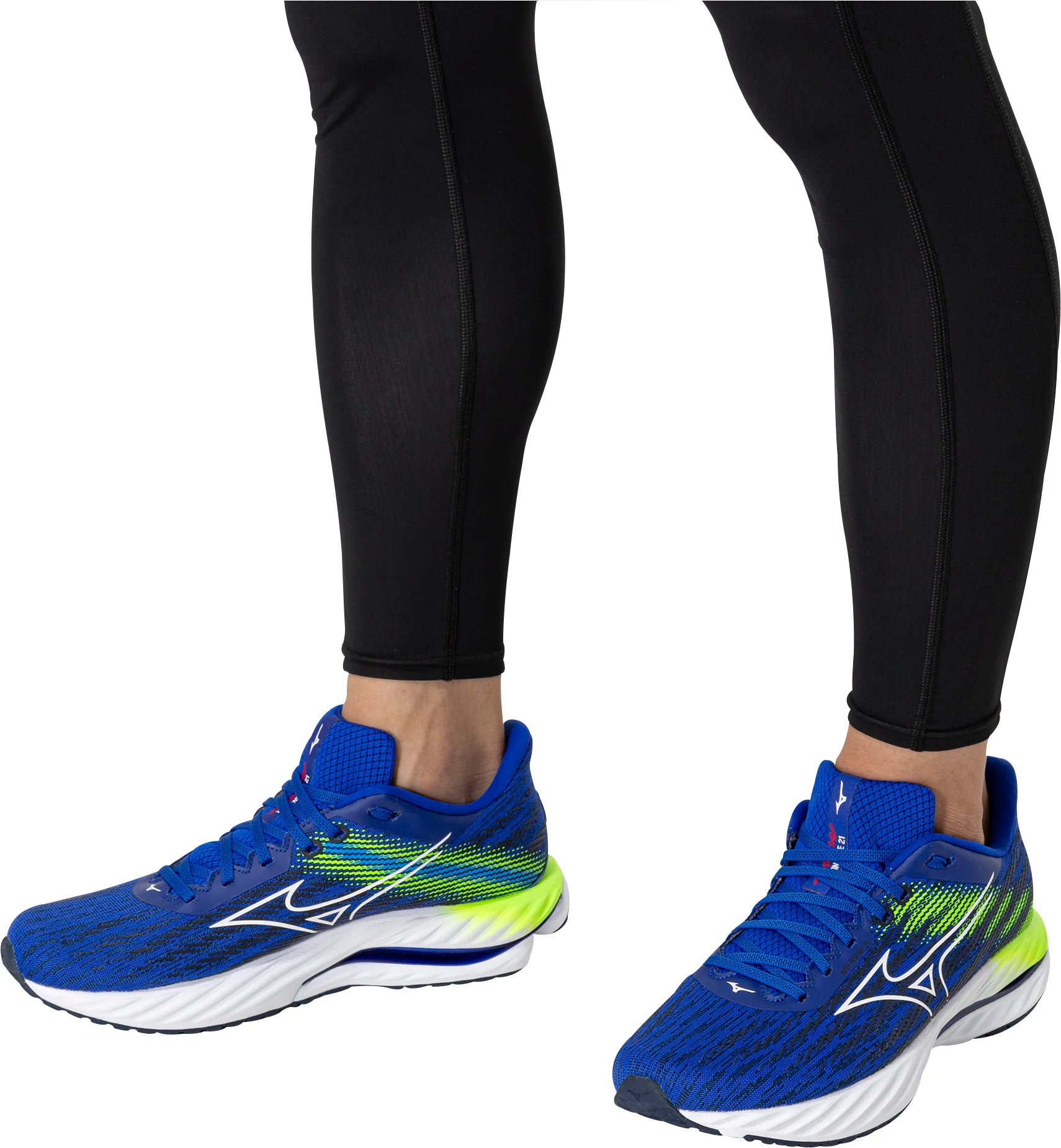 Mizuno Wave Inspire 21 Mens Running Shoes Blue - Image 7