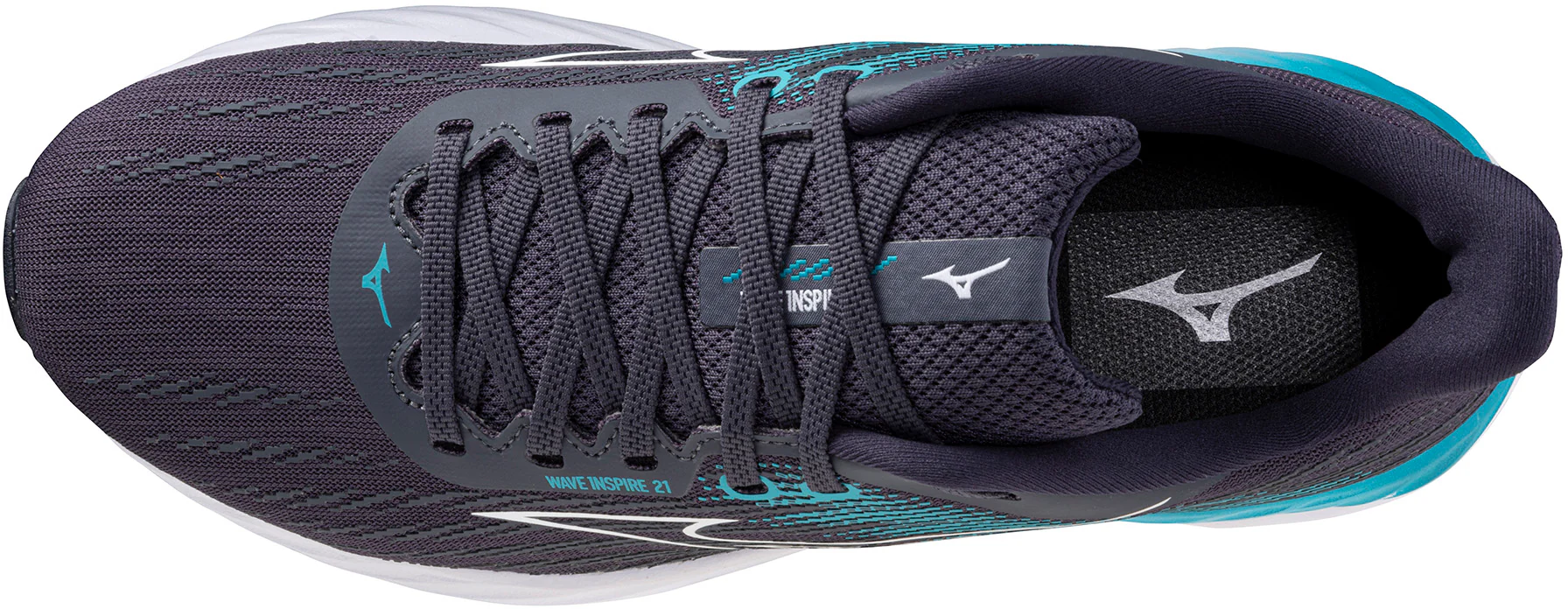 Mizuno Wave Inspire 21 Mens Running Shoes - Grey - Image 4