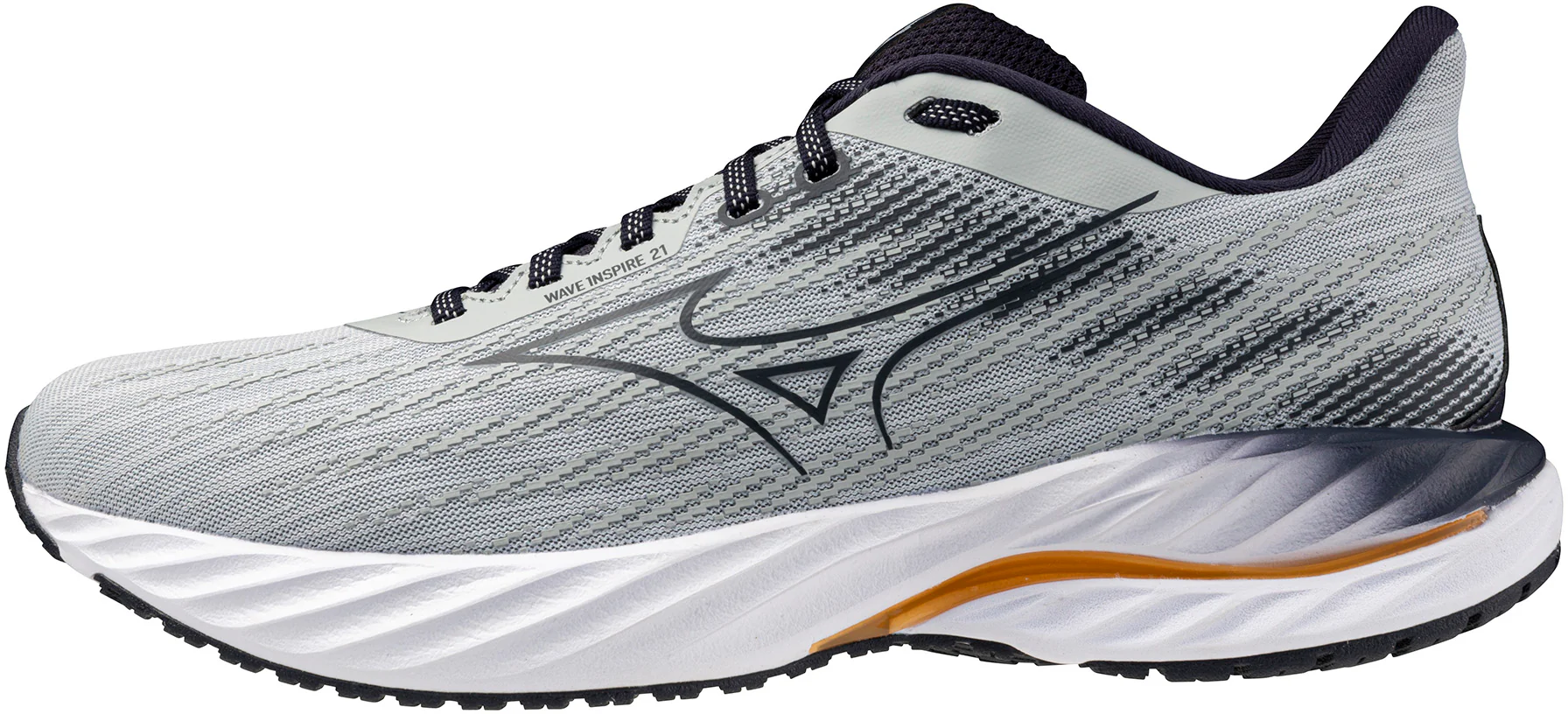 Mizuno Wave Inspire 21 Mens Running Shoes - Grey