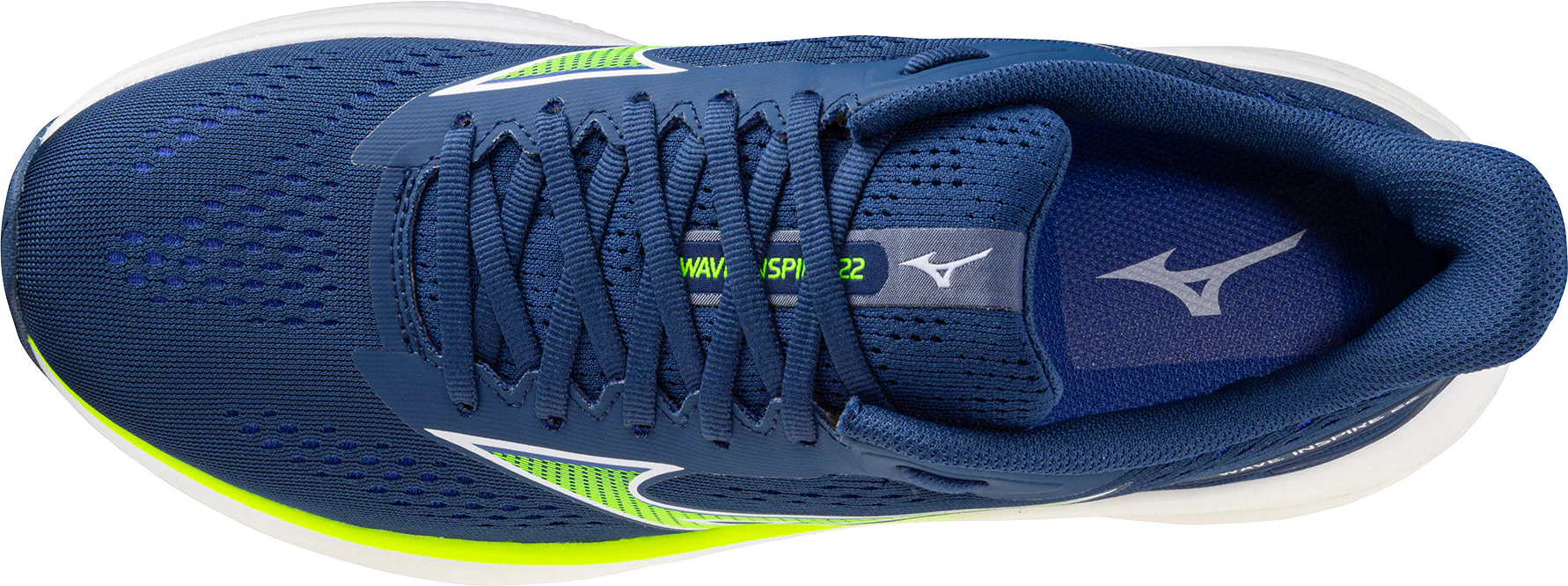 Mizuno Wave Inspire 22 Mens Running Shoes - Blue - Image 4