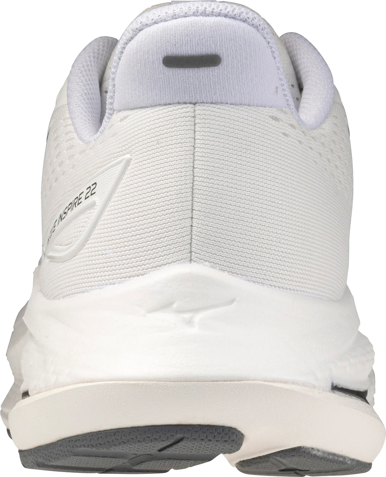 Mizuno Wave Inspire 22 Mens Running Shoes - White - Image 5