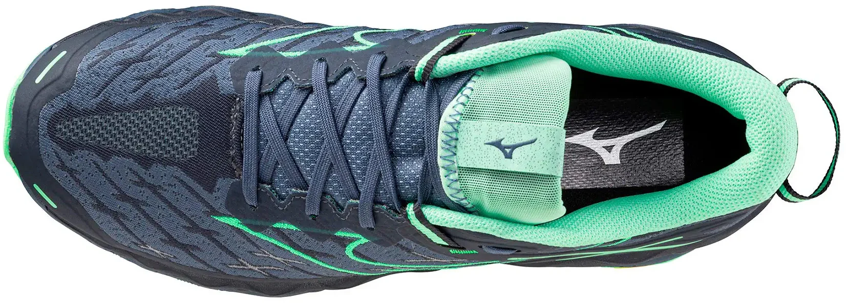 Mizuno Wave Mujin 10 Mens Trail Running Shoes - Blue - Image 4