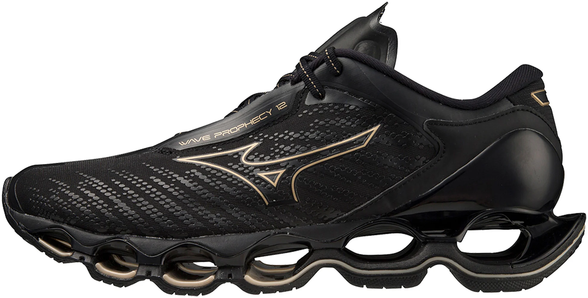 Mizuno Wave Prophecy 12 Running Shoes - Black
