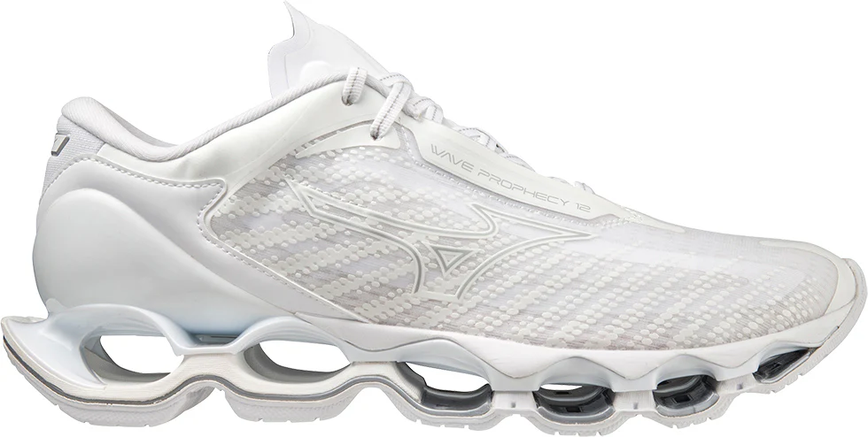 Mizuno Wave Prophecy 12 Running Shoes - White - Image 3