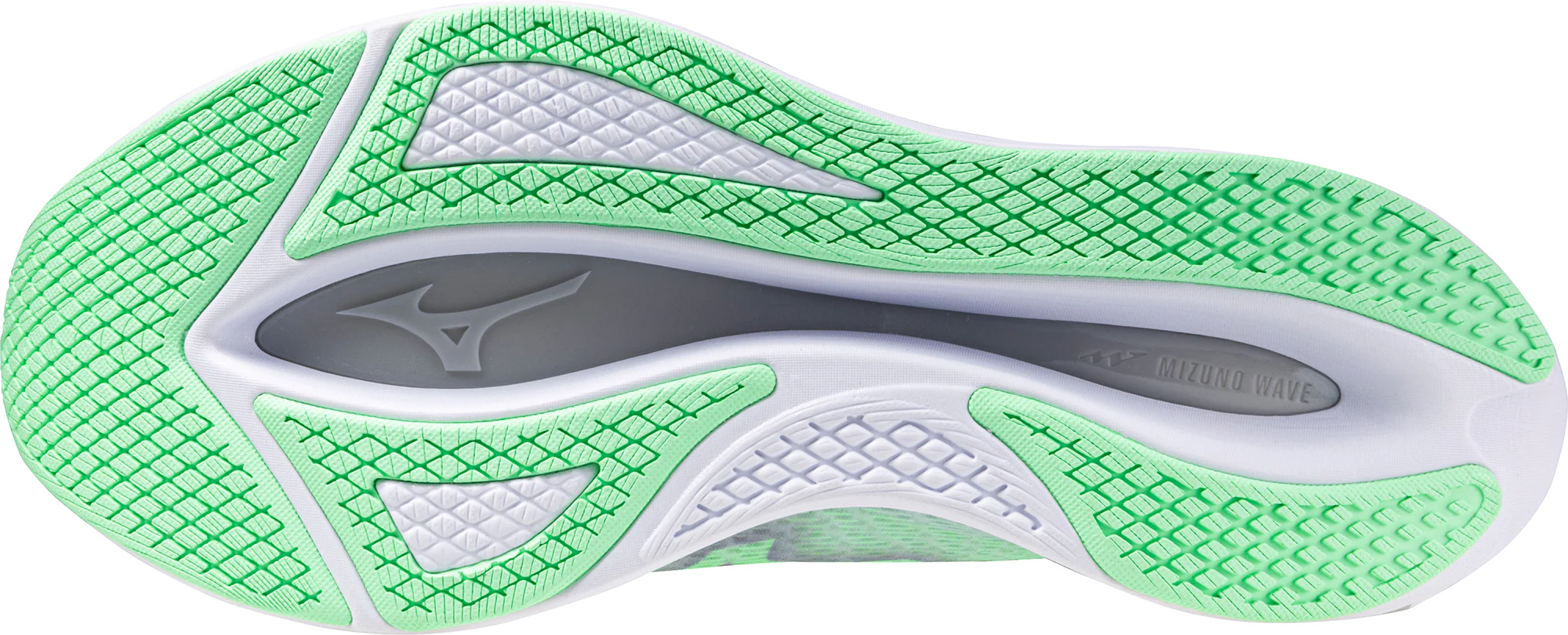 Mizuno Wave Rebellion Flash 2 Mens Running Shoes - Green - Image 2