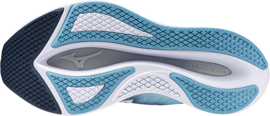 Mizuno Wave Rebellion Flash 2 Womens Running Shoes - Blue - Image 2
