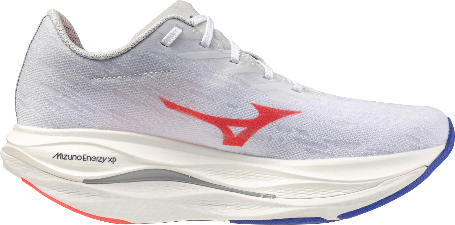 Mizuno Wave Rebellion Flash 3 Womens Running Shoes - White - Image 3