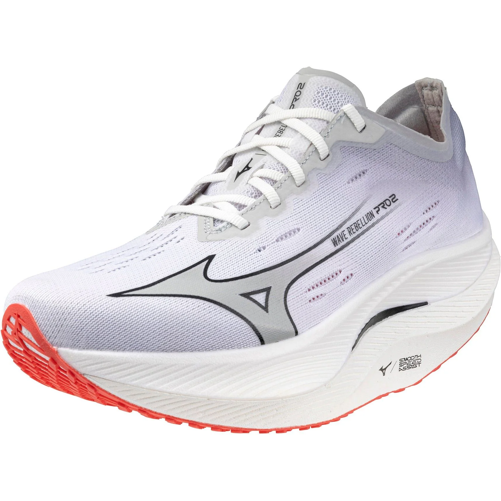 Mizuno Wave Rebellion Pro 2 Mens Running Shoes - White - Image 6