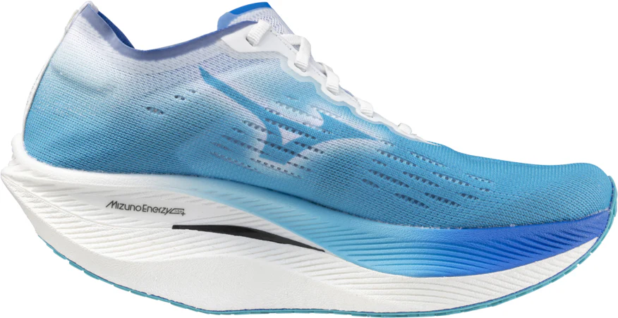 Mizuno Wave Rebellion Pro 2 Womens Running Shoes - Blue - Image 3
