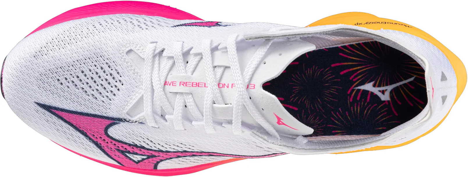 Mizuno Wave Rebellion Pro 3 Running Shoes - White - Image 4