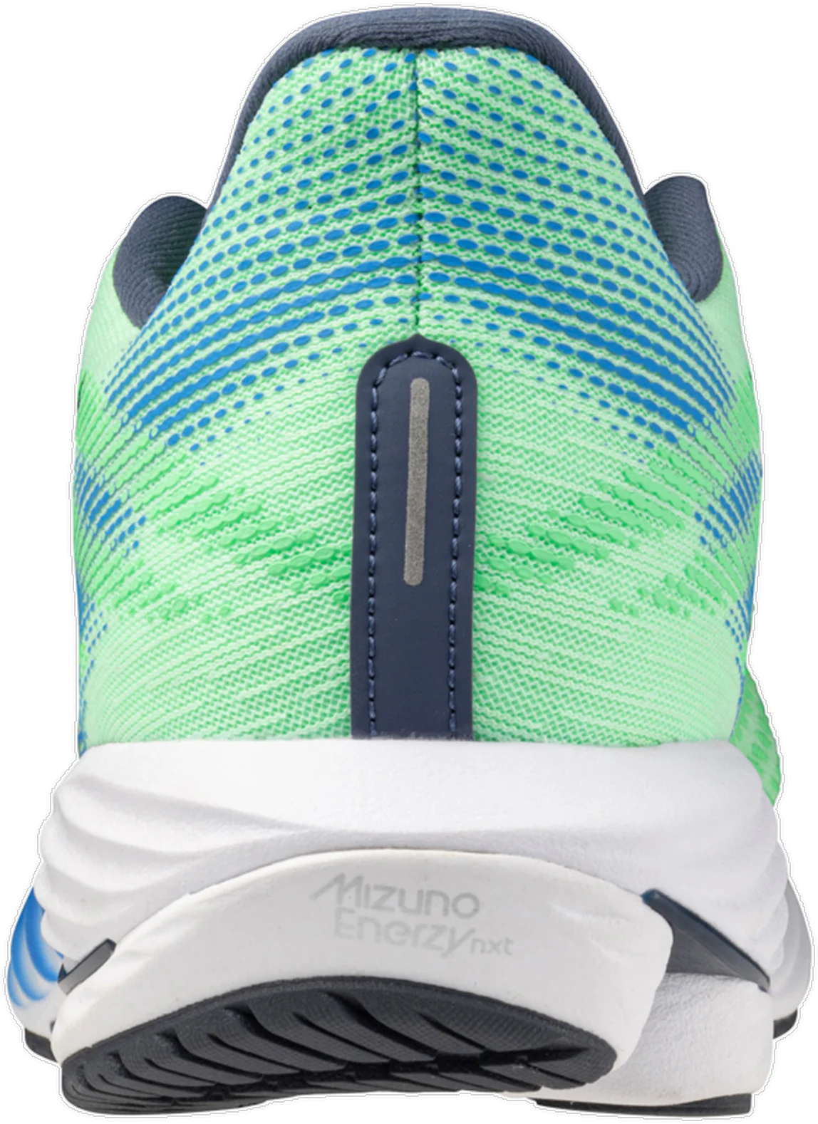 Mizuno Wave Rider 28 Mens Running Shoes - Green - Image 5