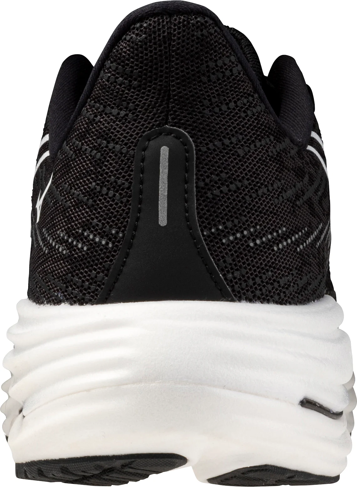 Mizuno Wave Rider 29 WIDE FIT (2E) Mens Running Shoes - Black - Image 5