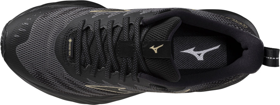 Mizuno Wave Rider GORE-TEX 2 Womens Trail Running Shoes - Black - Image 4