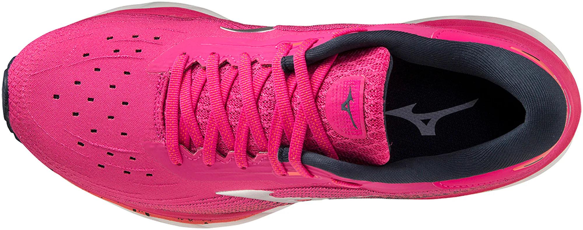 Mizuno Wave Sky 5 Womens Running Shoes - Pink - Image 4