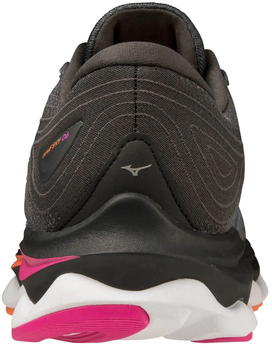 Mizuno Wave Sky 6 Womens Running Shoes - Grey - Image 5
